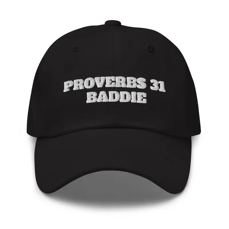 Proverbs 31 baddie cap 